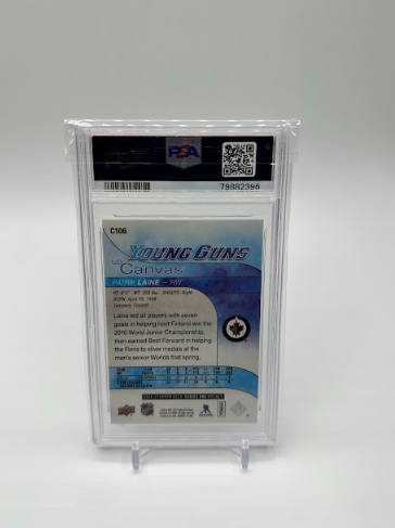 2016 Upper Deck Young Guns Checklist Mitch Marner Patrik Laine PSA 10 Rookie RC