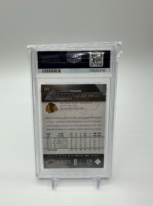 2015-16 Upper Deck ARTEMI PANARIN Young Guns #221 Rookie RC PSA 10