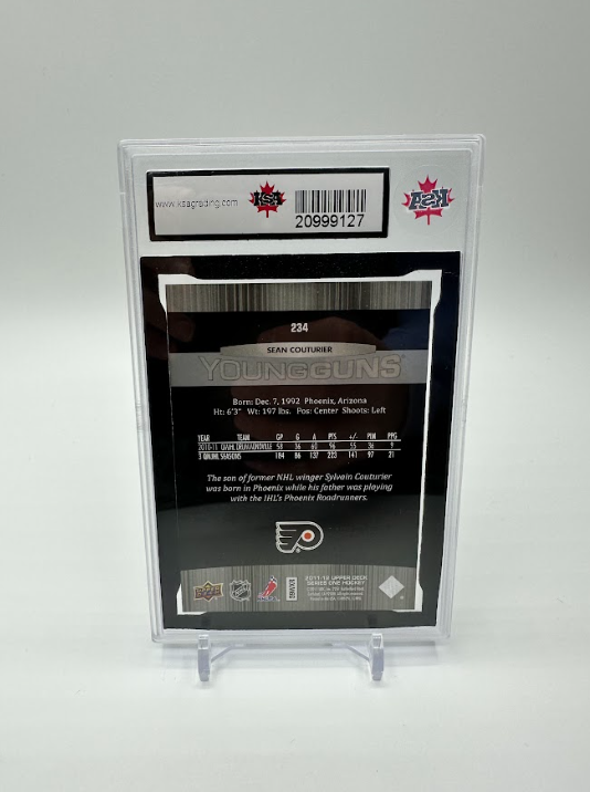2011-12 UPPER DECK YOUNG GUNS # 234 SEAN COUTURIER PSA 10
